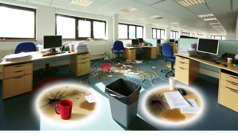 professional office cleanout needed